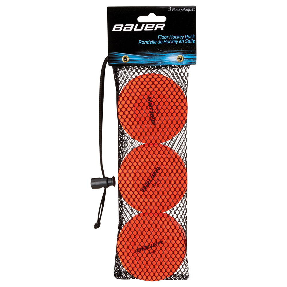 Streethockey Floor Puck Orange (case is 36) 3PK