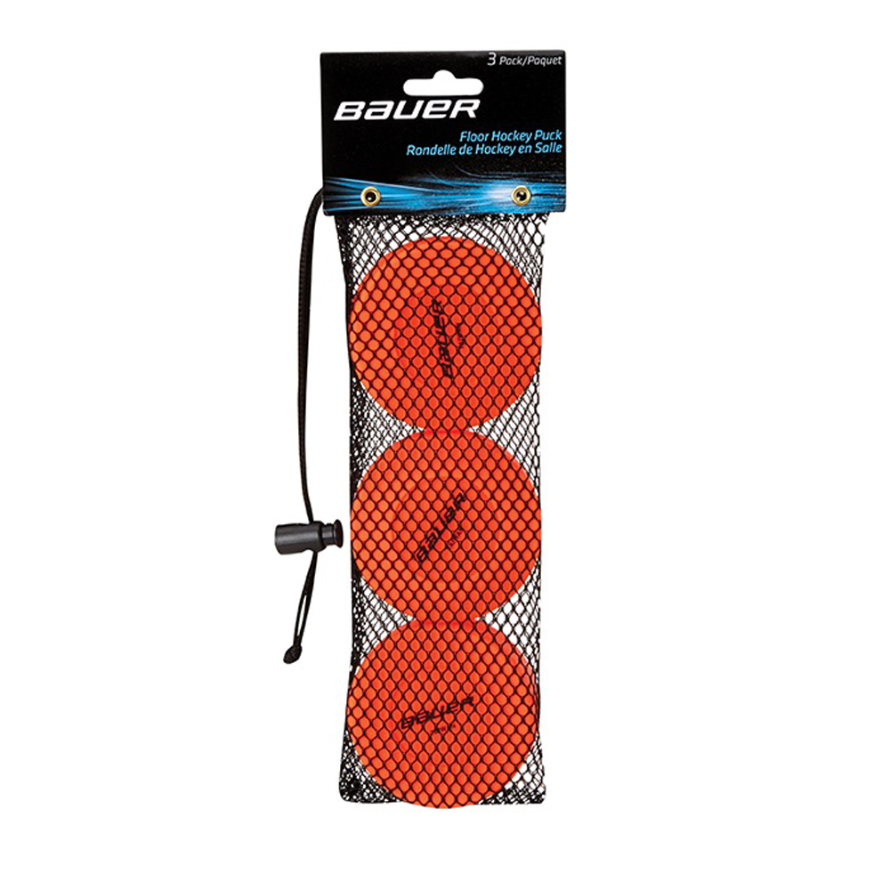 Bauer Floor hockey puck 3-pack 2