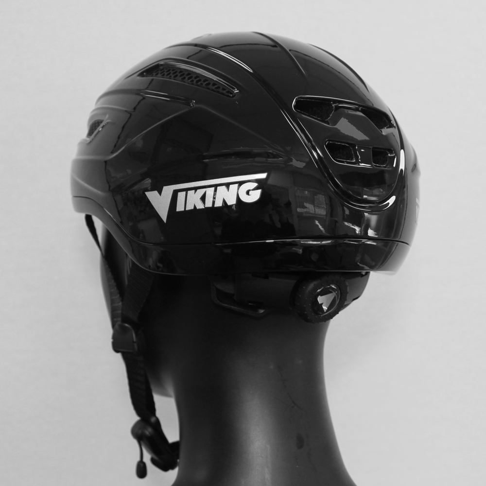 Viking schaats helm uni zwart 2