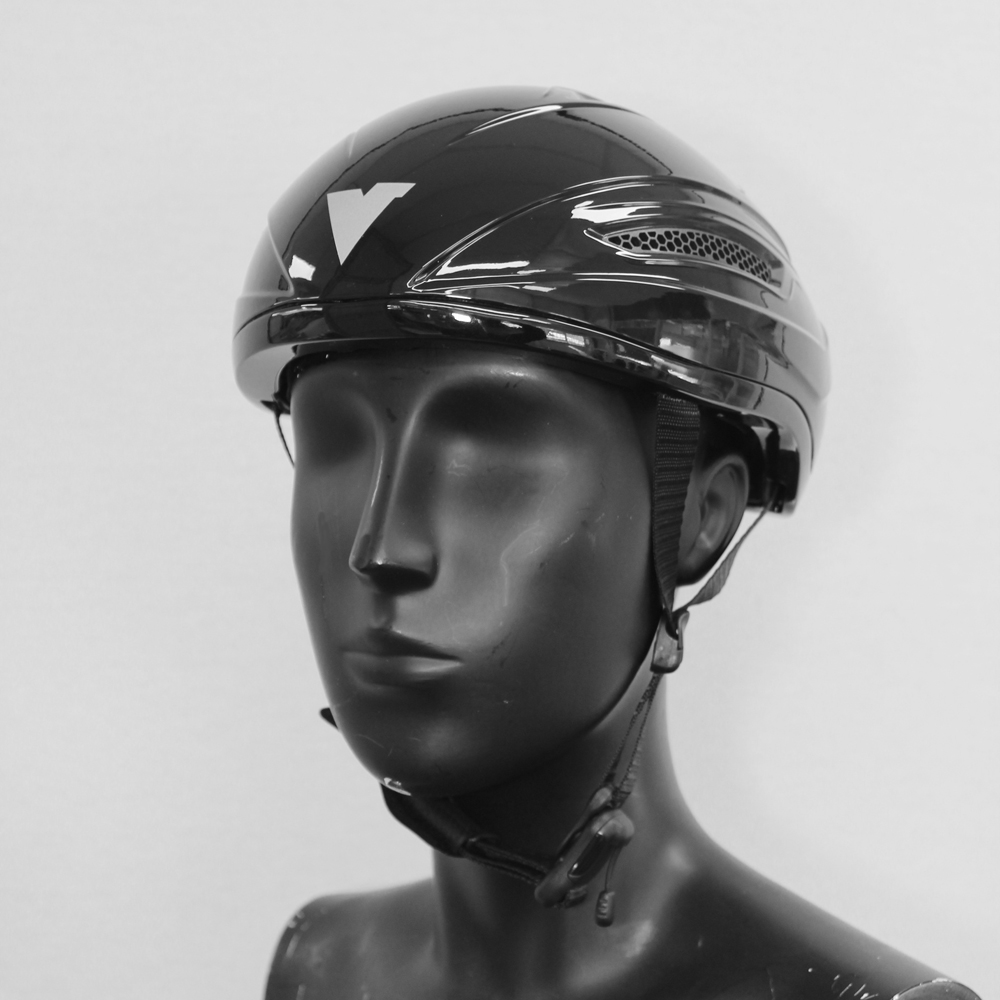 Viking schaats helm uni zwart 5