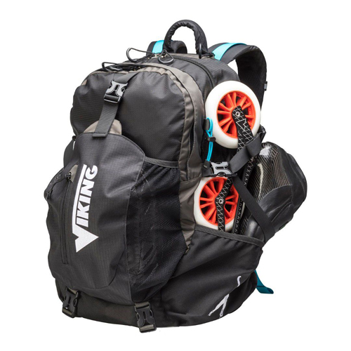 Viking Schaats rugtas 40 liter zwart/wit 4