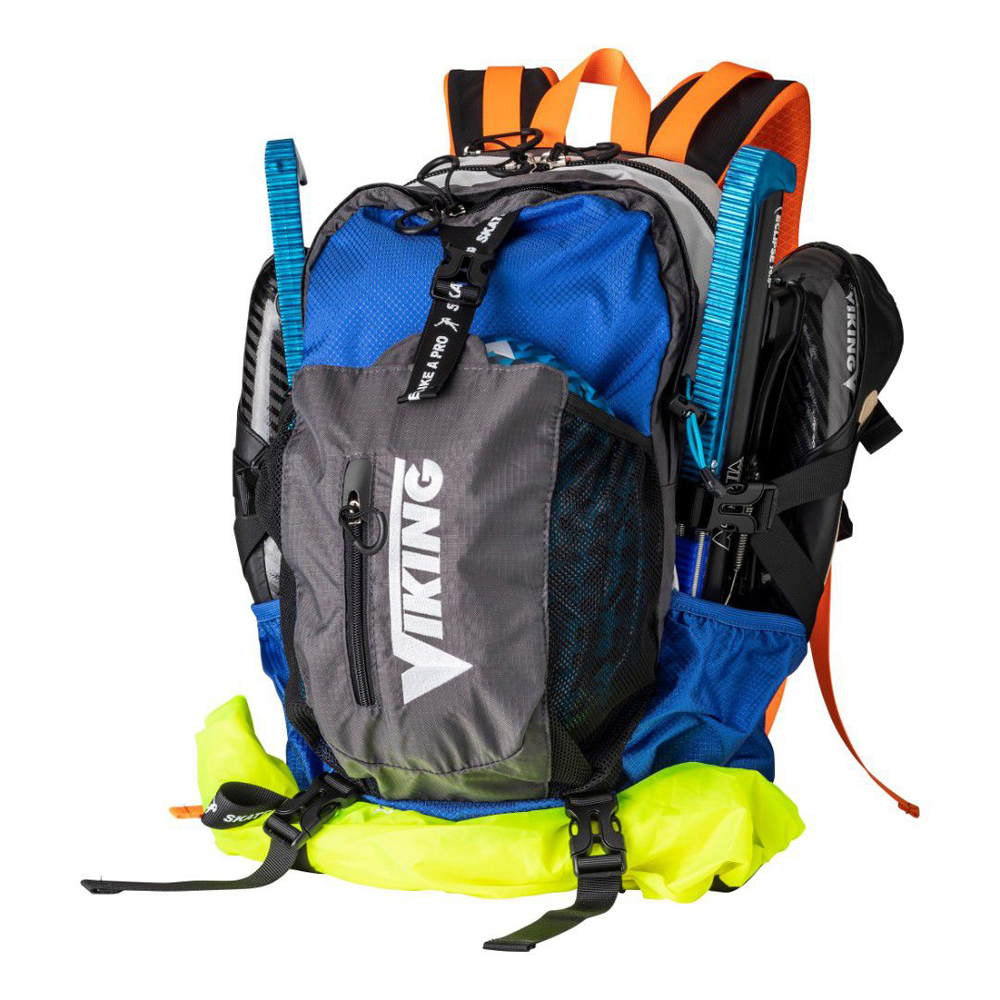 Viking schaats rugtas 30 liter zwart-blauw 7
