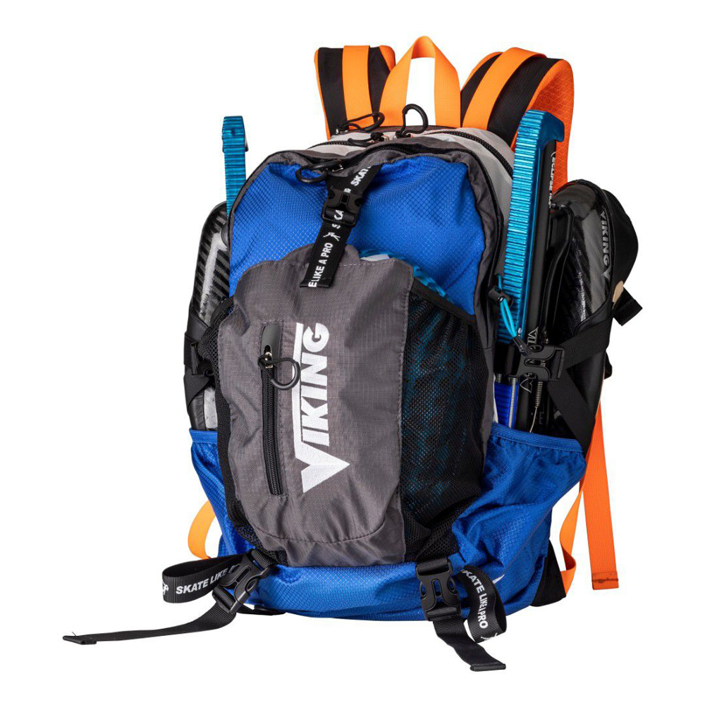 Viking schaats rugtas 30 liter zwart-blauw 8