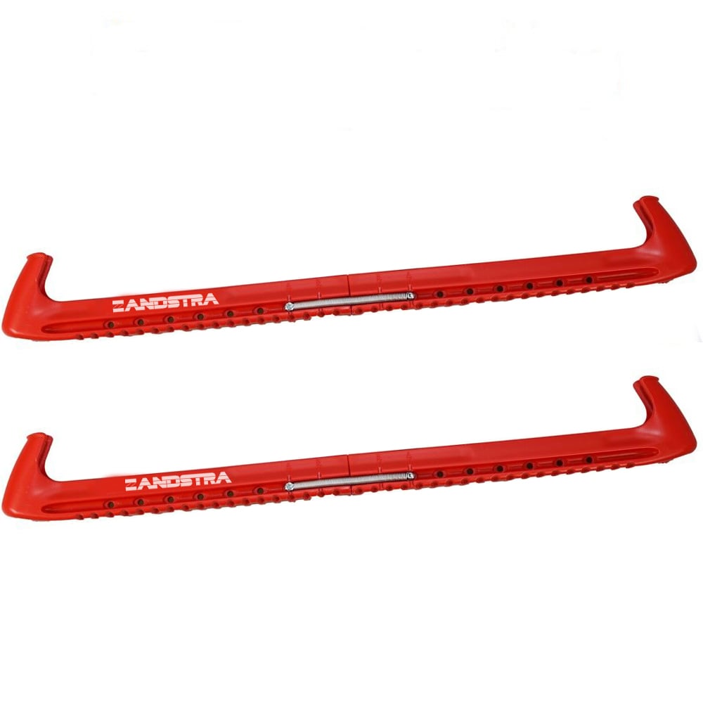 Schaatsenshop twarres kunst en hockey schaatsbeschermers rood foto 1