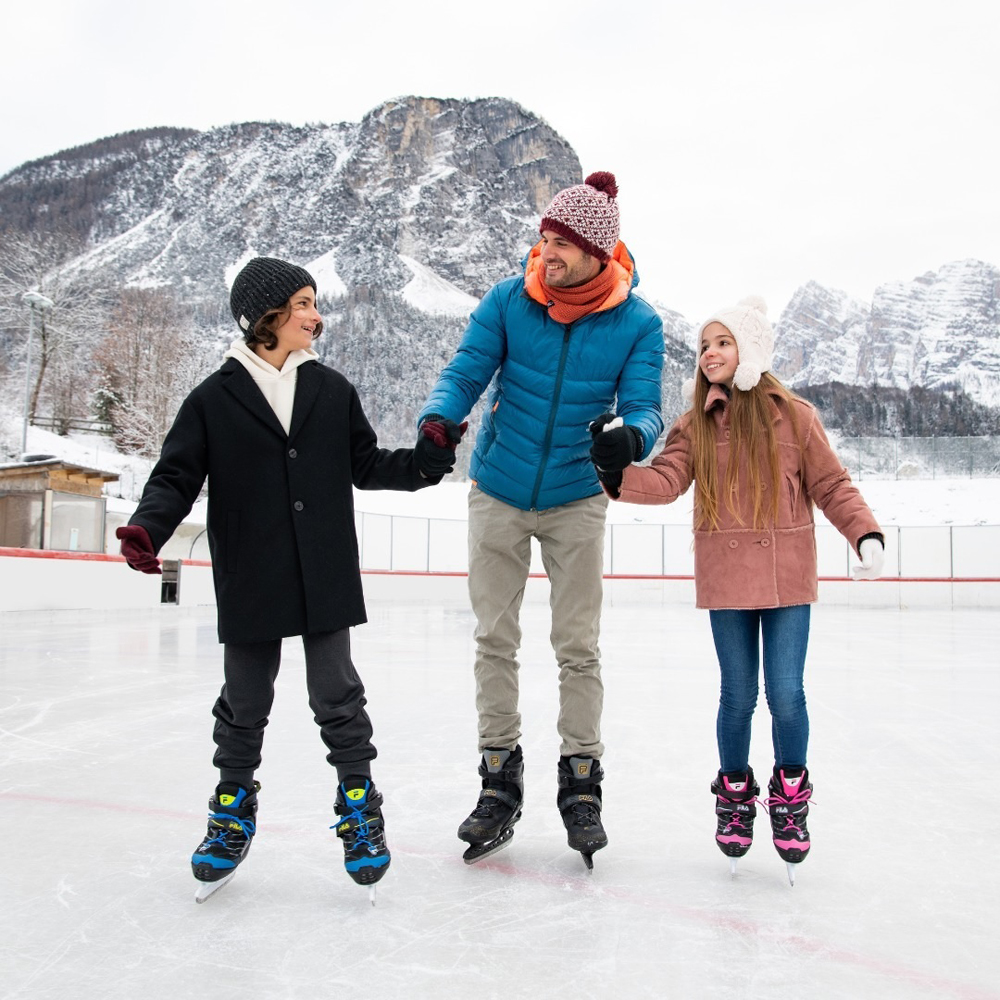 Fila X one ice 22 kunstschaatsen kind roze