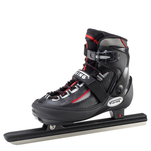 Viking combi klap norenschaatsen zwart-rood