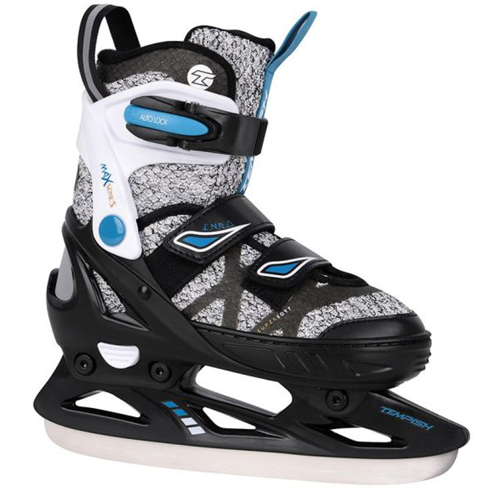 tempish kinderschaatsen ENBO DUO zwart blauw