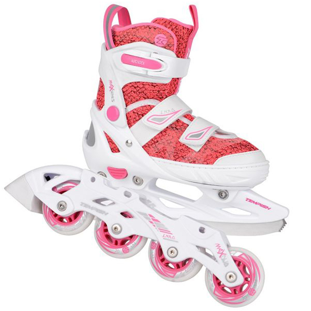 tempish kinderschaatsen ENBO GIRL DUO roze
