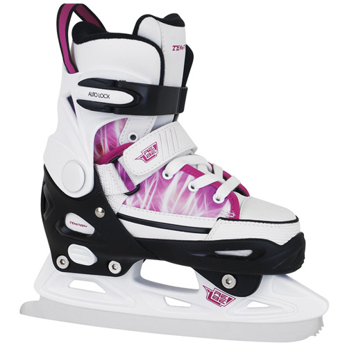 tempish Rebel ice one pro kinder schaatsen wit/lila/zwart