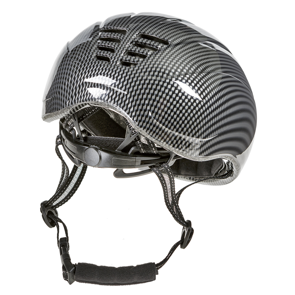 schaatshelm ving carbon zwart